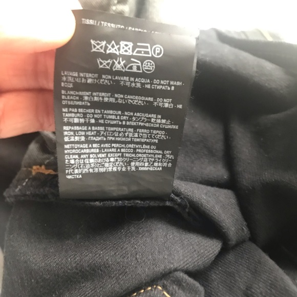 Authentic Saint Laurent Distressed Black Jeans - Picture 8 of 8